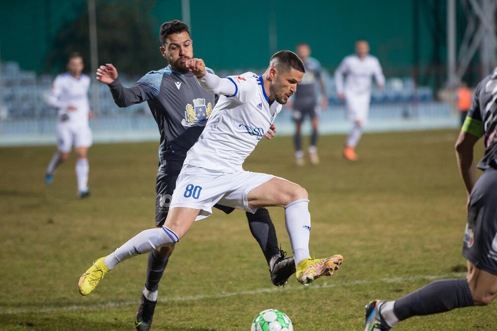 Knežević na utakmici sa Petrovcem, Foto: FSCG