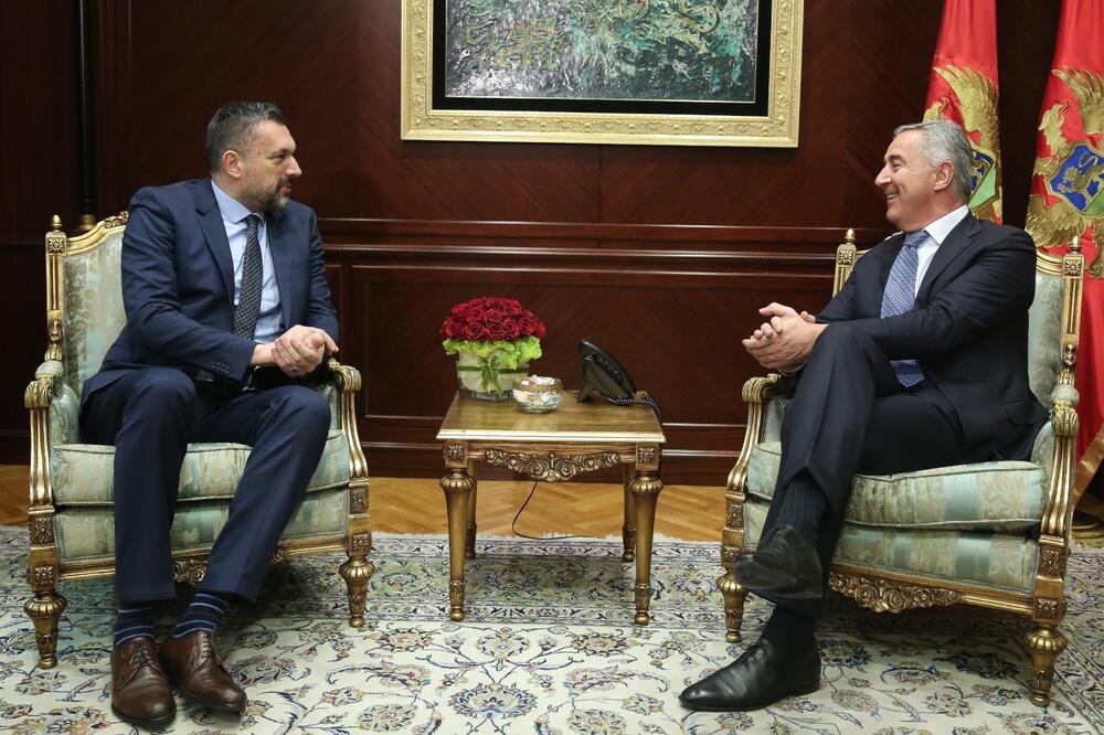 Konaković i Đukanović, Foto: Predsjednik.me