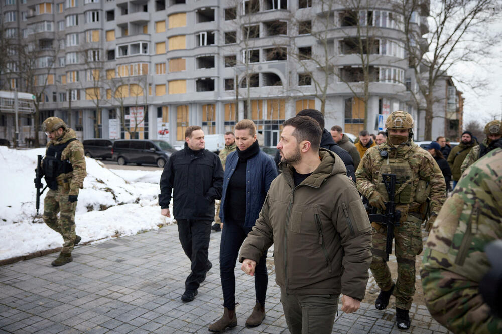 Zelenski tokom posjete Mikolajivu krajem januara, Foto: Reuters