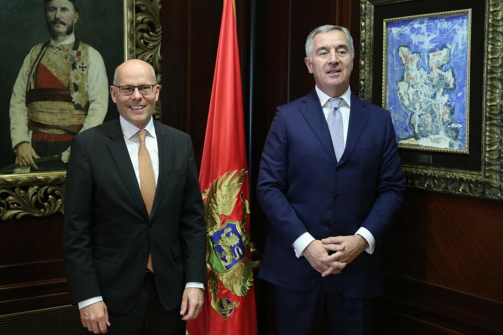 Bajer i Đukanović, Foto: Služba za informisanje Predsjednika Crne Gore