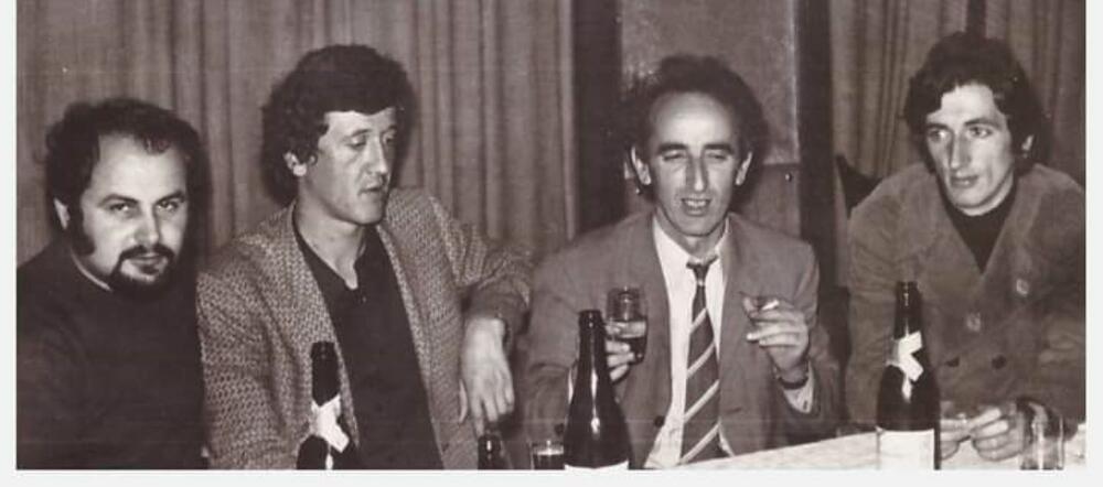 Neki od osnivača Zajednice: Janko Brajković, Milan Dugo Krivokapić, Vukman Otašević, Dragan Radulović