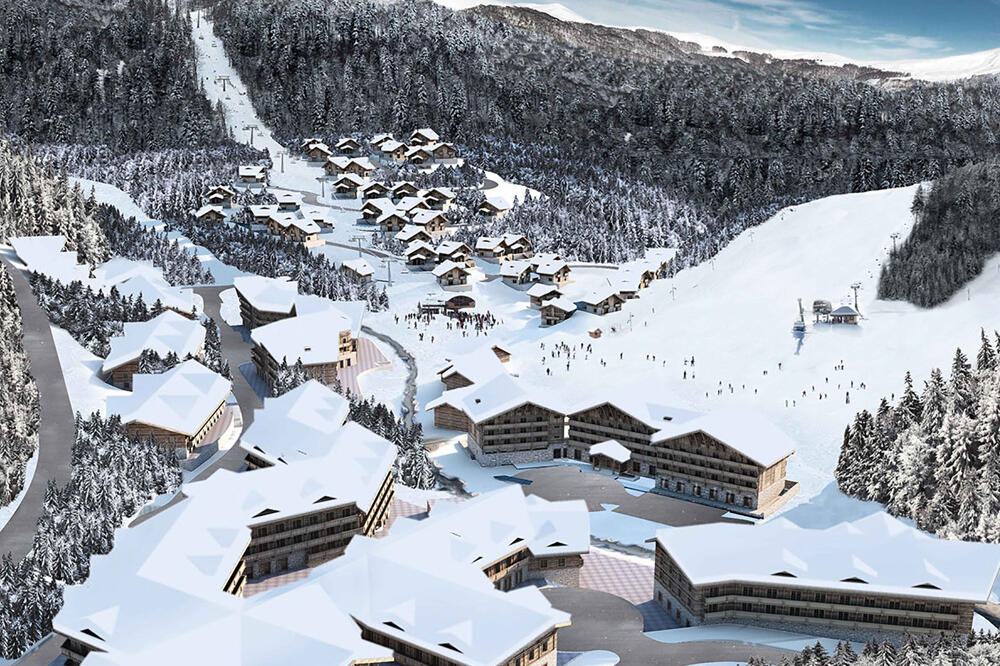 Planirana gradnja više hotela i apartmana na Ski-centru Kolašin 1450 (animacija), Foto: Konzorcijum