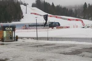 Zbog kiše i vjetra ne radi Ski centar Kolašin 1600