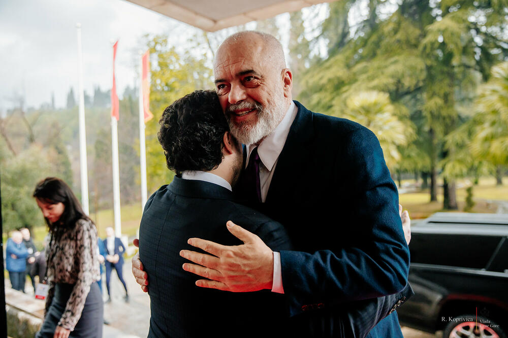 Abazović i Rama, Foto: Rade Koprivica/Vlada Crne Gore