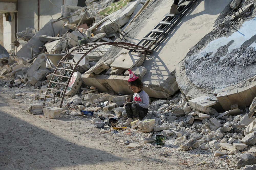 Detalj iz dijela Sirije pogođenog zemljotresom, Foto: Reuters