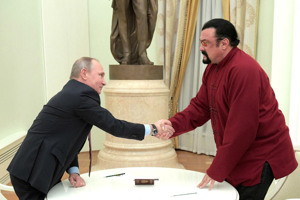 Putin i Sigal, Foto: Reuters