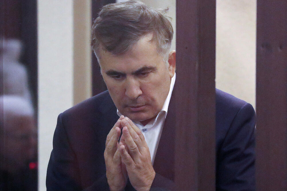 Sakašvili tokom jednog saslušanja pred sudom, Foto: Reuters