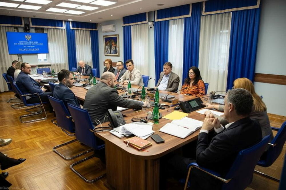 Poslanici danas raspravljaju o pet predloga finansijskih zakona: sa jučerašnje sjednice Zakonodavnog odbora, Foto: Skupština