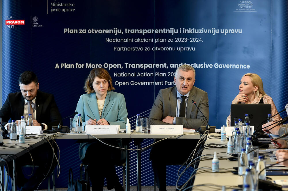 Predstavljanje Nacionalnog akcionog plana 2023 - 2024 Partnerstva za otvorenu upravu