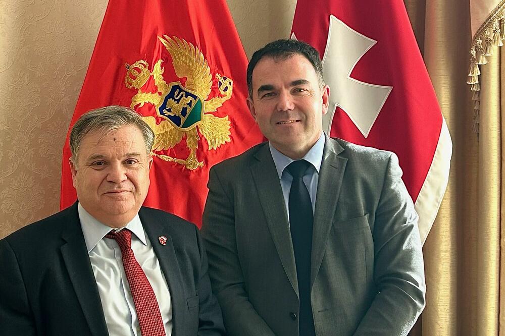 Timonije i Đurašković tokom susreta na Cetinju 28. februara, Foto: Prijestonica Cetinje