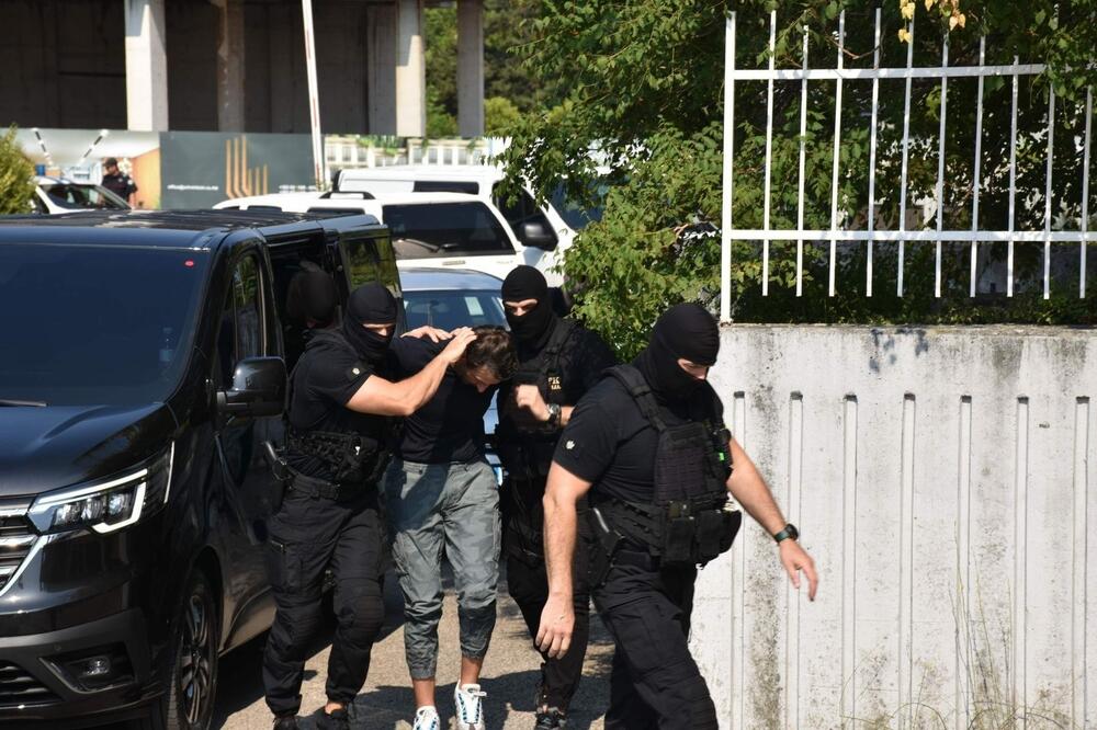 Hapšenje osumnjičenih u akciji Florida 1, Foto: Uprava policije