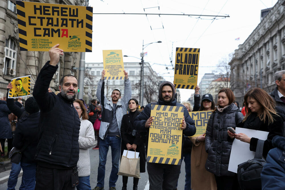 protest Beograd tužiteljke