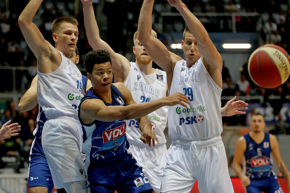 Tre Bel-Hejns u duelu sa Zadranima u prvom dijelu sezone, Foto: KK Zadar