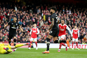 Billings' goal against Arsenal is the second fastest in Premier League history