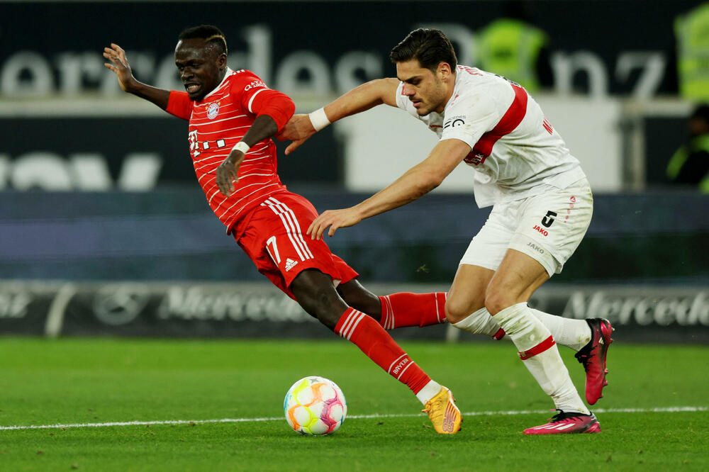 Mavropanos je izbjegao jači kontakt sa Sadiom Maneom u finišu, Foto: REUTERS