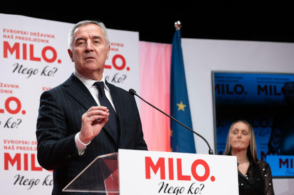 Đukanović u Plavu, Foto: DPS