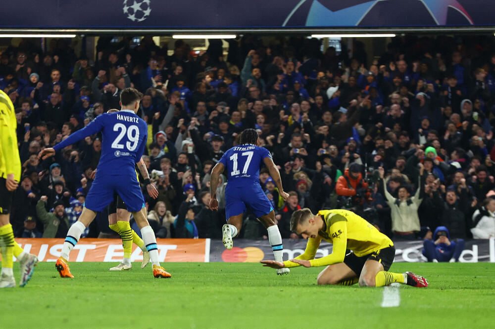 Slavlje fudbalera Čelsija, Foto: Reuters