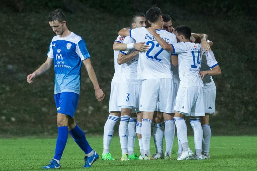 Budućnost je jesenas slavila 4:0 protiv Arsenala u Kotoru, Foto: FSCG