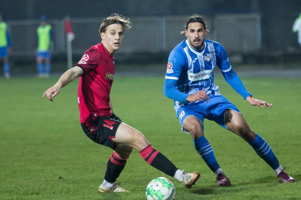 Andrej Bajović (Dečić) i Novica Eraković (Sutjeska), Foto: FSCG