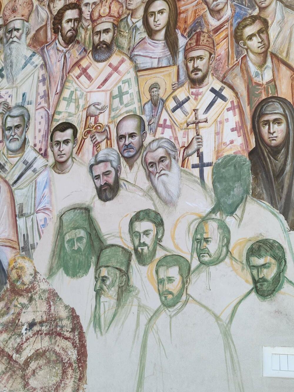 freska Zdravka Krivokapića, Zdravko Krivokapić