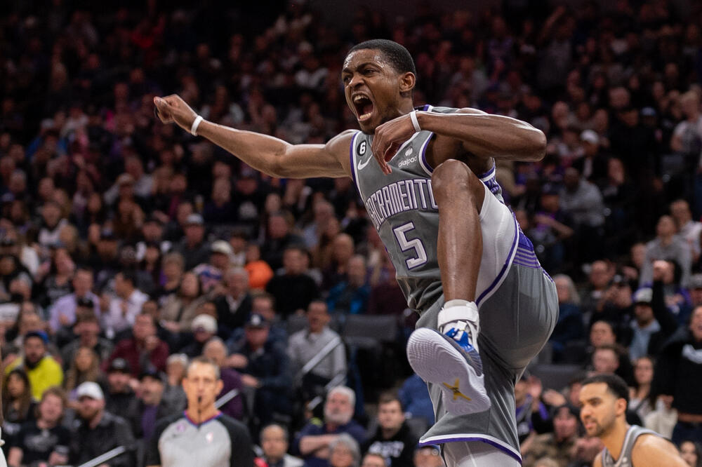 Dieron Foks proslavlja koš, Foto: Reuters