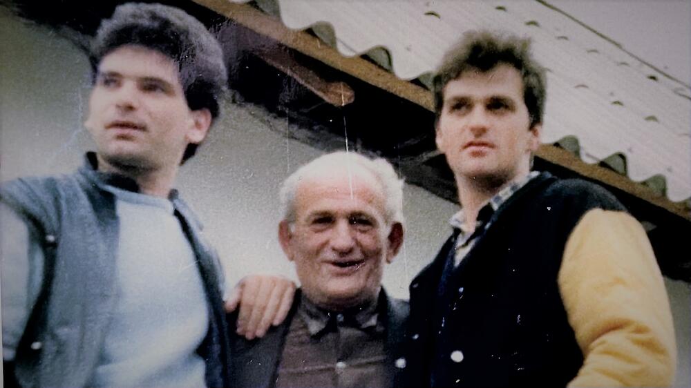 Dragoslav Dedović, Vukman Dedović i Tufik Softić, 1985. 