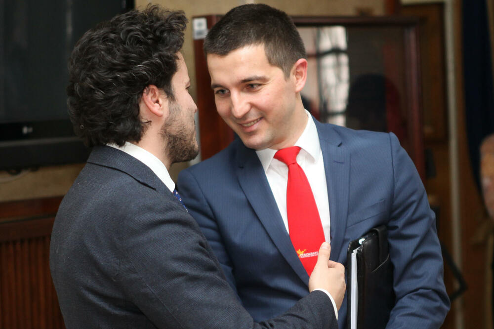 Abazović i Bečić, Foto: Luka Zekovic