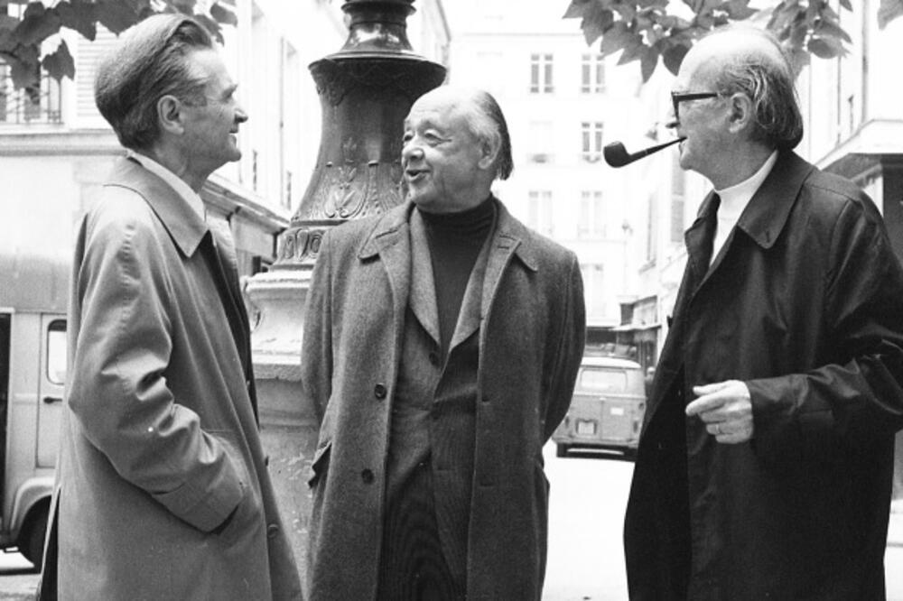 Tri pariska Rumuna: Sioran, Jonesko, Elijade, Pariz, Foto: Imdb