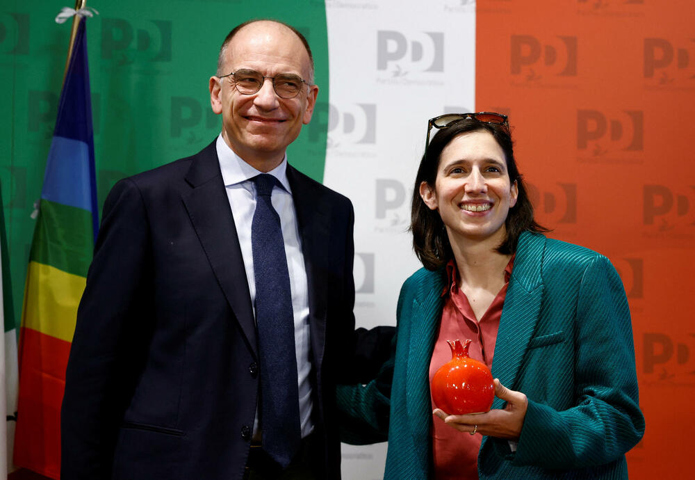 Sa bivšim liderom PD-a Enrikom Letom