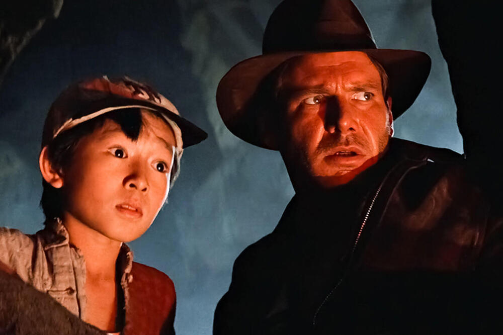 Kuan i Harison Ford u filmu Indijana Džons: Ukleti hram, Foto: Alamy