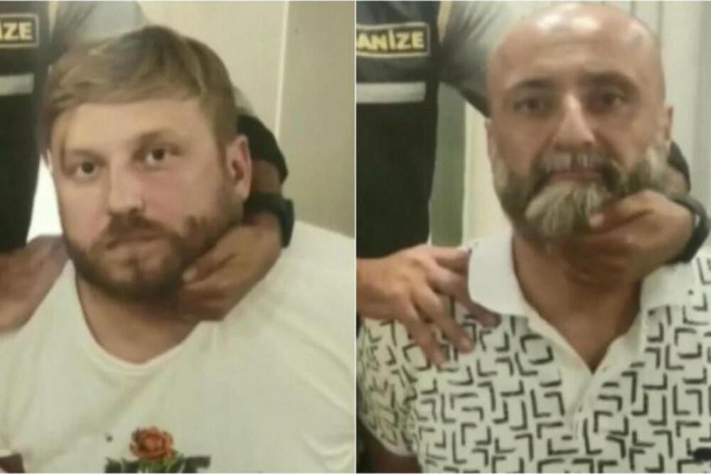 Živković i Perunović, Foto: Policija Turske