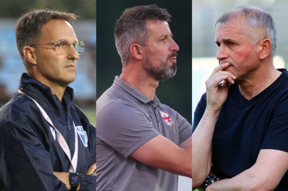 Janković, Jandrić i Gaćinović, Foto: FSCG/FK Voždovac/FK Spartak