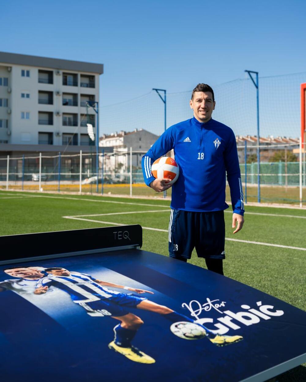 Petar Grbić, tekbol