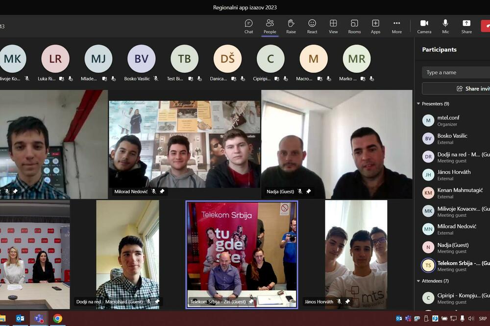 Pobjednici i žiri, Foto: Mtel