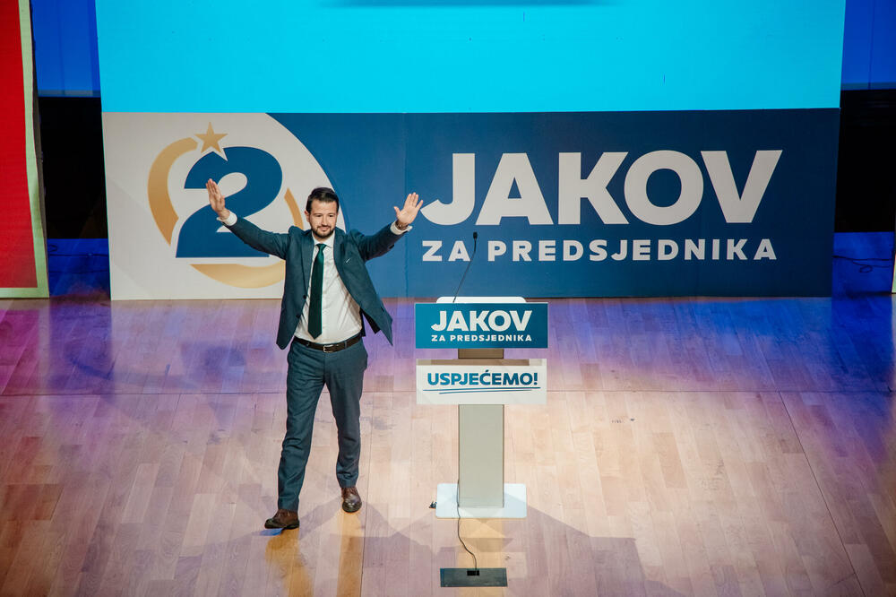 Milatović na konvenciji u Podgorici, Foto: Evropa sad