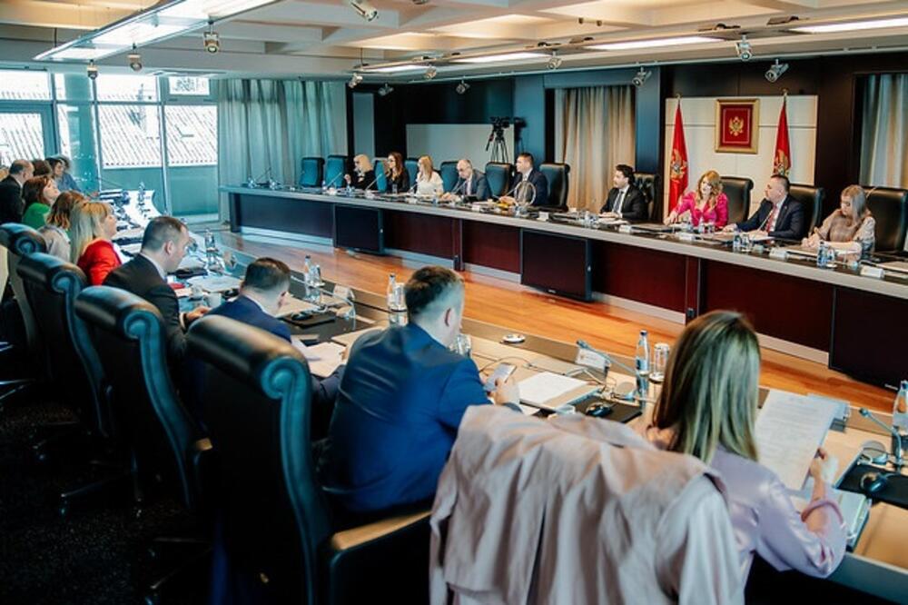 Sa današnje sjednice Vijeća za nacionalnu bezbjednost, Foto: Vlada CG