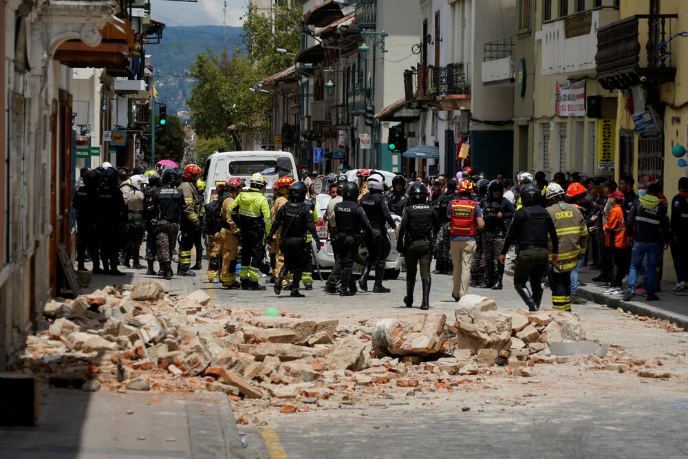 Ekvador zemljotres