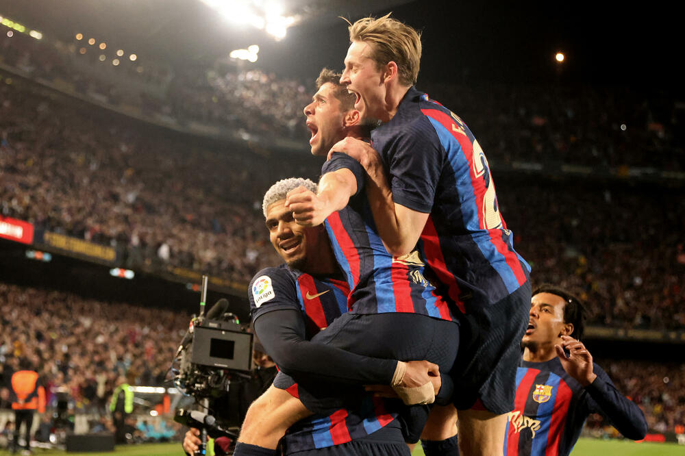 Roberto proslavlja gol, Foto: Reuters