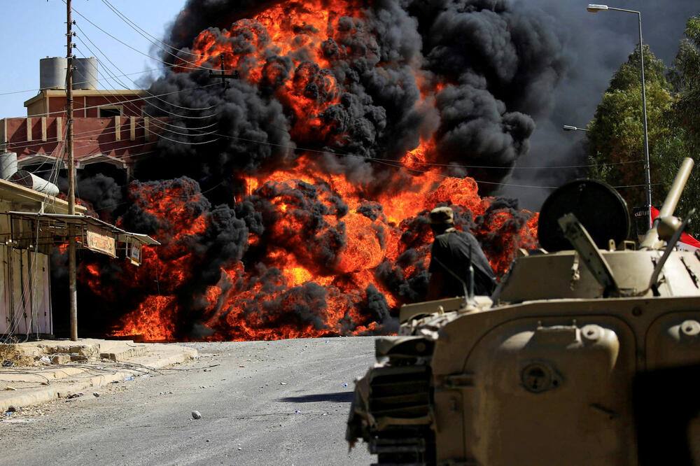 Detalj sukoba u Iraku iz 2017. godine, Foto: Reuters