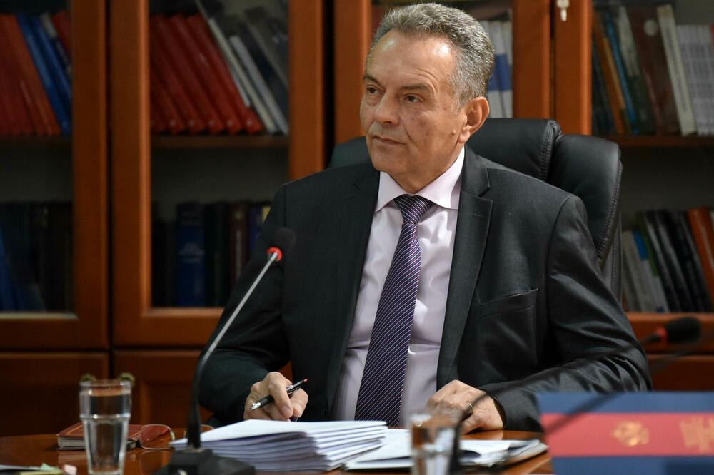 Predsjednik Ustavnog suda Budimir Šćepanovič, Foto: Boris Pejović