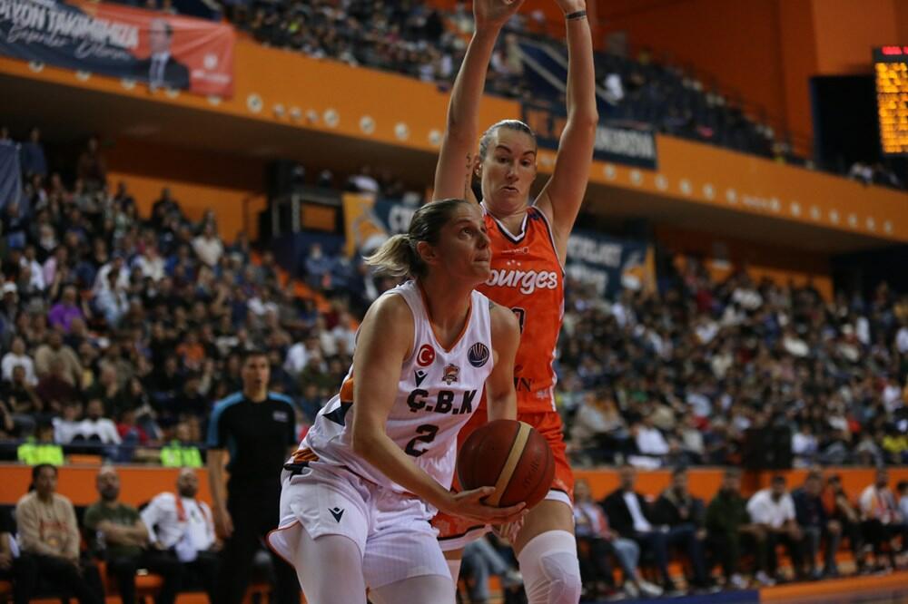 Jelena Dubljević na večerašnjoj utakmici sa Burgom, Foto: FIBA