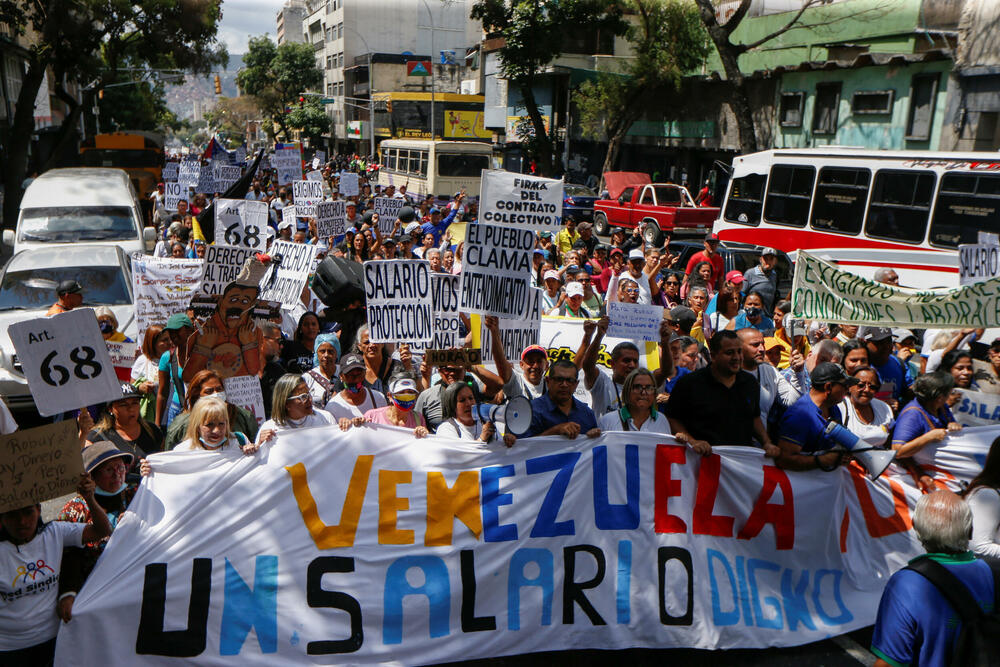 Štrajk zaposlenih u javnom sektoru zbog niskih plata: Karakas