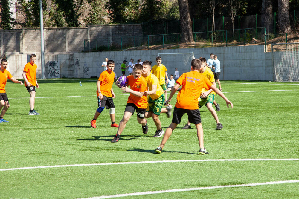 Prvi Ragbi tač turnir u Tivtu, Foto: CG News