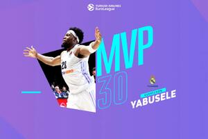Geršon Jabusele MVP 30. kola Evrolige