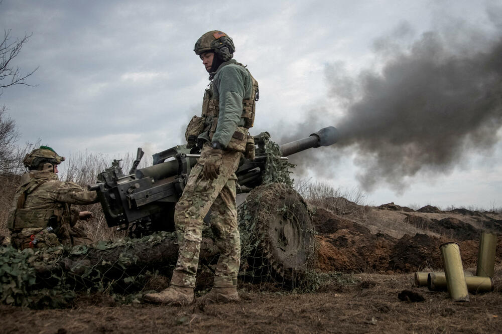 Ukrajinski vojnici u blizini grada Bahmut, Foto: Reuters