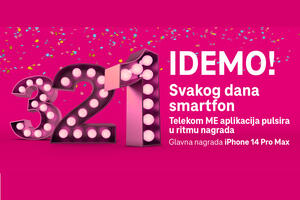 Telekom nagradna igra: Svakog dana pametni telefon, glavna nagrada...