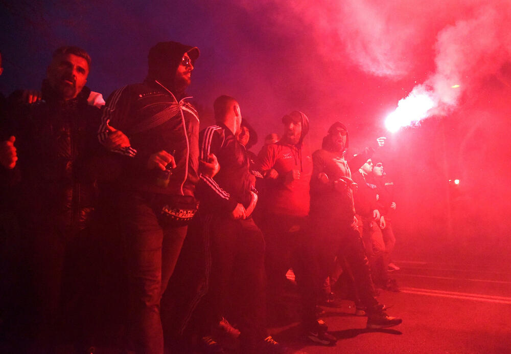 <p>Sve je spremno za veliki derbi</p>