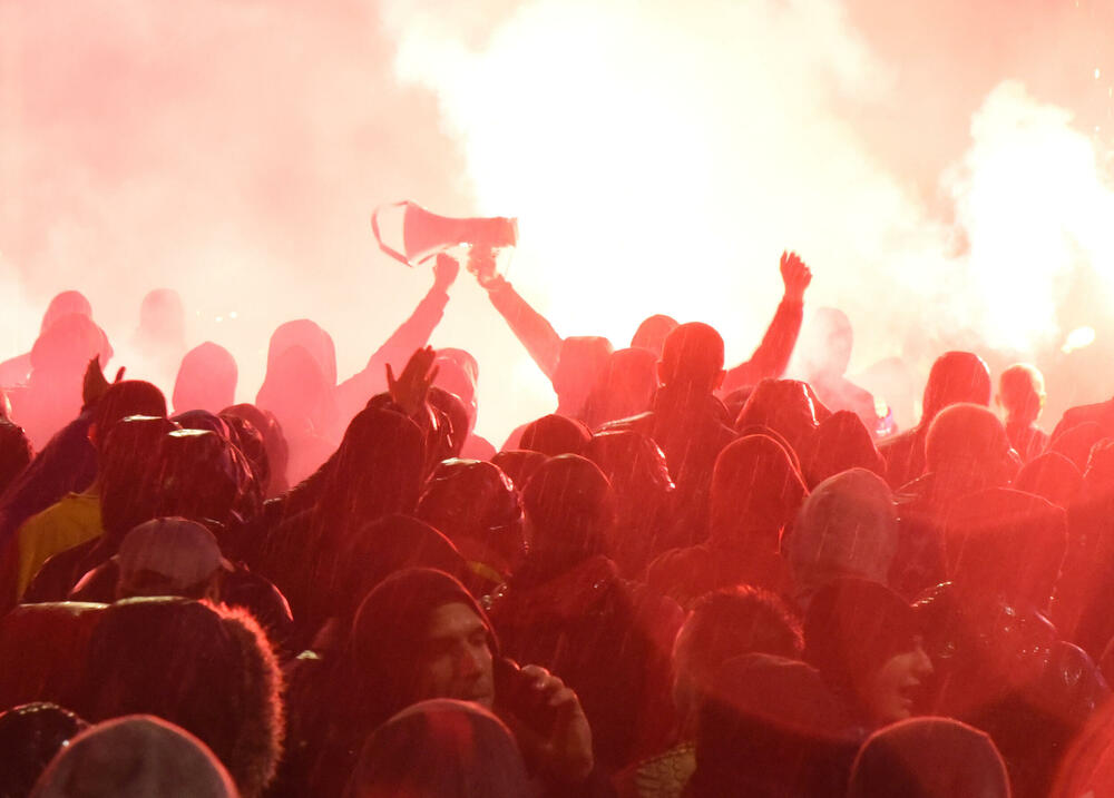 <p>Sve je spremno za veliki derbi</p>