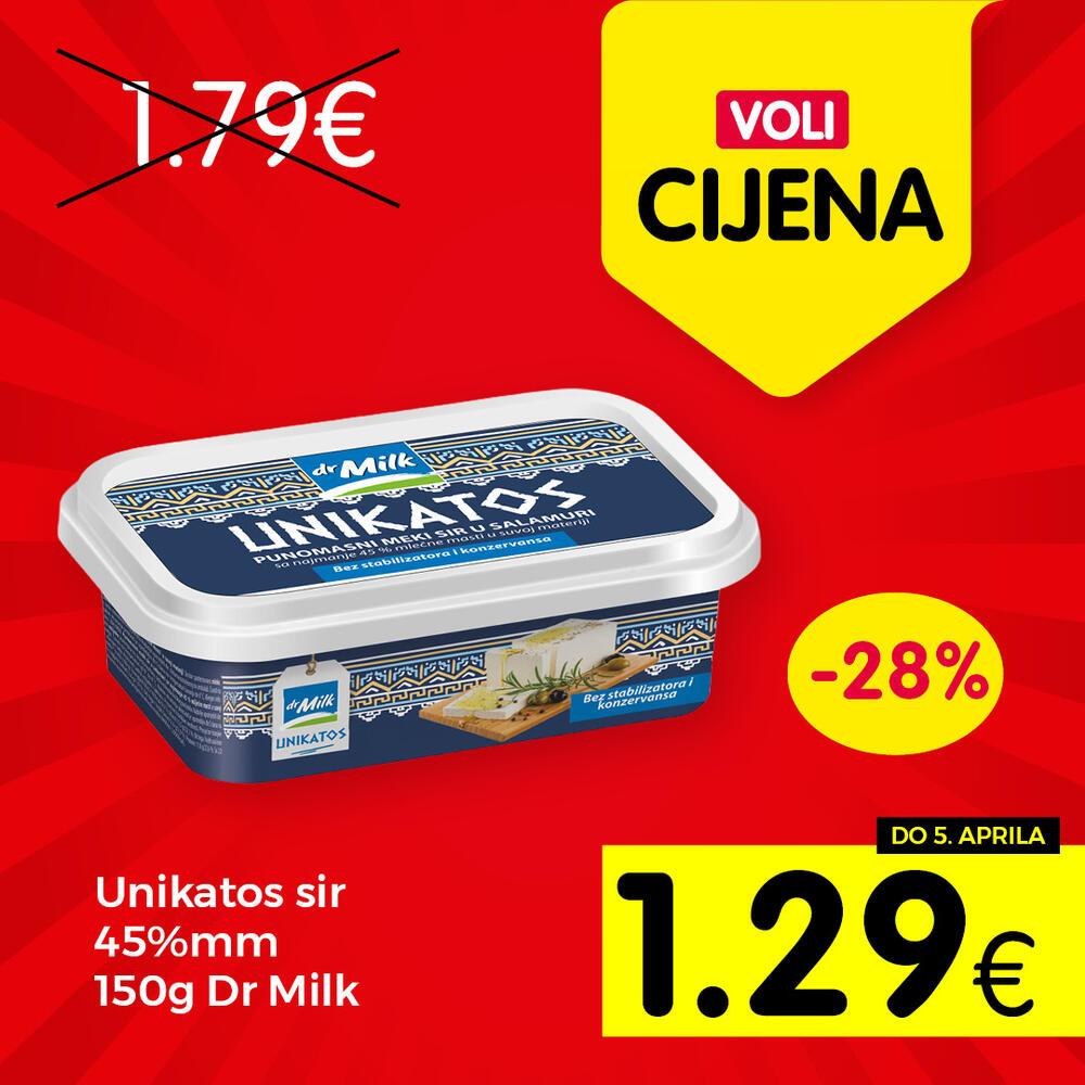 <p>Kupovinom u VOLI i Naš diskont marketima uštedjećete mnogo</p>