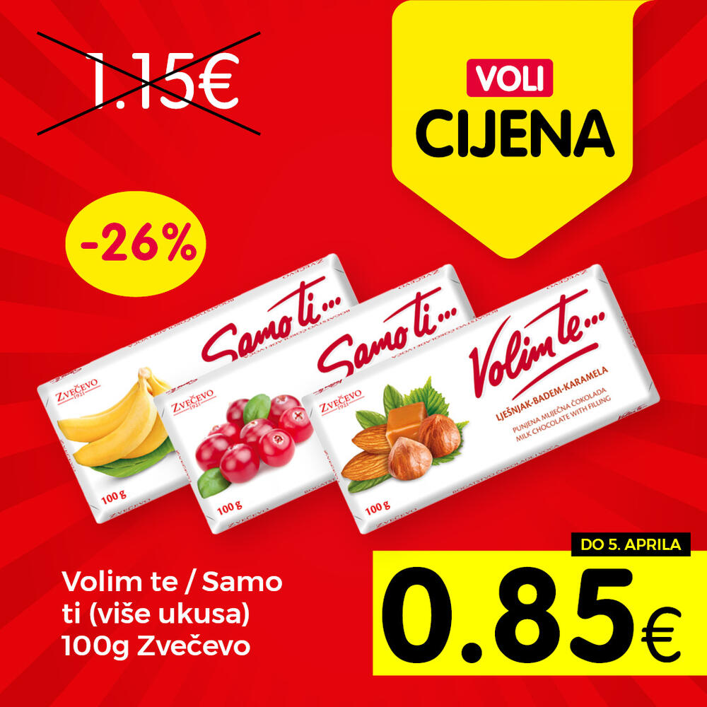 <p>Kupovinom u VOLI i Naš diskont marketima uštedjećete mnogo</p>